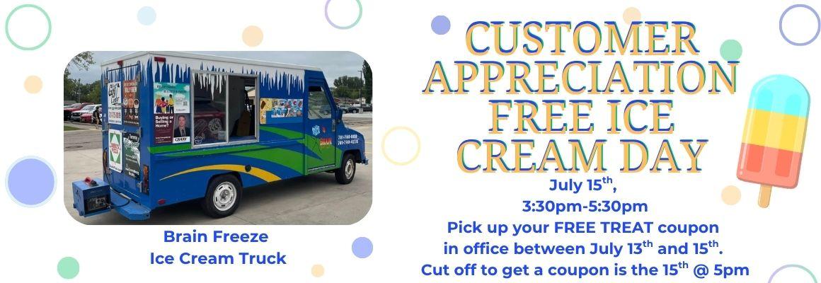 Ice Cream Freebie